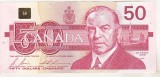 bnk bn Canada 50 dolari 1988 P# 98b - xf+