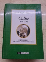 Candid Stoica - Culise (1990-2000) Opera Omnia Publicistica si eseu contemporan foto