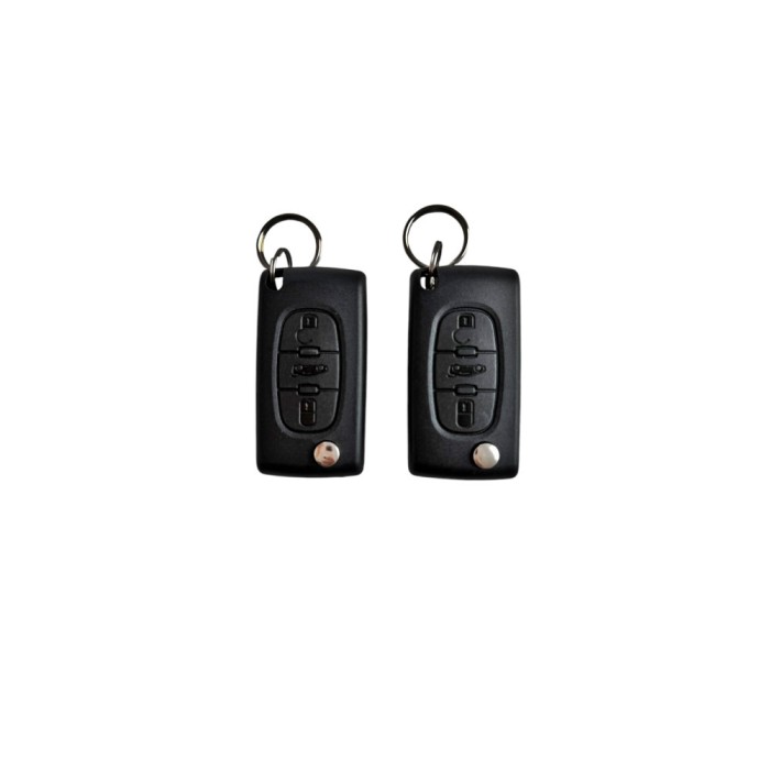 Telecomanda pentru inchidere centralizata Premium cu iesire pentru sirena cu lamela compatibila Peugeot Cod: 331