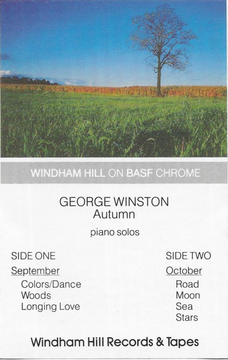 Casetă audio George Winston &lrm;&ndash; Autumn, originală
