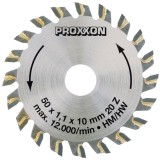 Proxxon 28017 - Disc debitor cu dinti din tungsten 50 mm 20 dinti KS 230