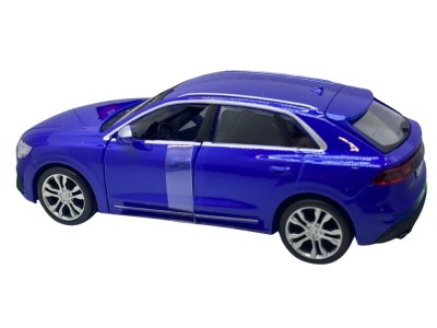 Macheta metal 2020 Audi SQ8, albastru 1/32 foto