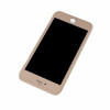 Husa iPhone 7 Plus 360 Gold + Folie Sticla, Protectie Completa, Anti-soc, Anti-zgarieturi, MyStyle