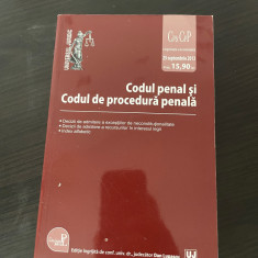 Codul penal și Codul de procedură penală. Universul Juridic. 2013