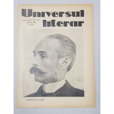 REVISTA &#039;UNIVERSUL LITERAR&#039;, ANUL XLV, NR. 31, 28 IULIE 1929