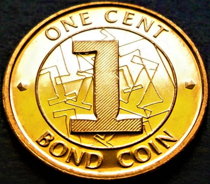 Moneda exotica 1 CENT - ZIMBABWE, anul 2014 * cod 404 B