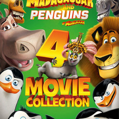 Madagascar si Pinguinii din Madagascar Colectie 4 DVD dublate in romana