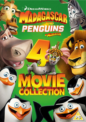 Madagascar si Pinguinii din Madagascar Colectie 4 DVD dublate in romana foto