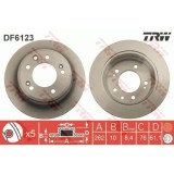 Disc frana Hyundai I30, 10.2007-11.2011, Ix35, 08.2009-, Ceed, 12.2006-12.2012, Sportage, 09.2009-, TRW