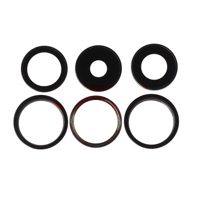 Geam camera cu Rama Apple iPhone 14 Pro Max BLACK foto