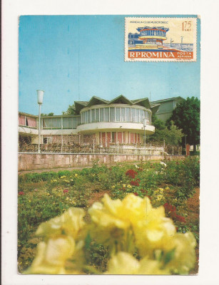 CA13-Carte Postala- Mangalia, Restaurantul Cazino ,circulata foto