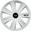 Set 4 Capace Roti GTX Alb R16, Compatibil Cu Audi, Autohelix MSA