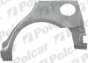 Segment reparatie aripa spate spate MAZDA 6 (GG/GY), 06.2002-11.2007, partea stanga, metal galvanizat, Model COMBI, Estate,