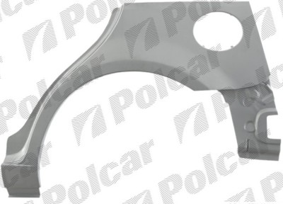 Segment reparatie aripa spate spate MAZDA 6 (GG/GY), 06.2002-11.2007, partea stanga, metal galvanizat, Model COMBI, Estate, foto
