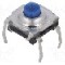 Microintrerupator 7.3x7.4mm, OFF-(ON), SPST-NO, C&amp;K - KSA0M411 LFTR