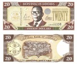 Liberia 20 Dolari 2004 P-28b UNC