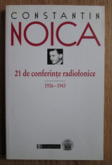 Constantin Noica - 21 de conferinte radiofonice 1936-1943 foto