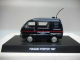 Macheta metal 1997 Piaggio Porter Unita Cinofila Carabinieri, blue scara 1/43