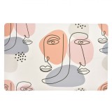 Suport Farfurii PP, Model Abstract, Multicolor, 43.5x28.5cm, Oem