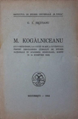 M KOGALNICEANU foto