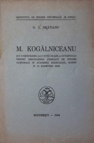 M KOGALNICEANU