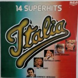 Various &lrm;&ndash; 14 Superhits Italia_ NM / NM vinil, LP, disc muzica pop _ RCA, Olanda, 1977