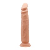 Dildo Clasic Cu Ventuza Barbara Alcmene, Natural, 25 cm