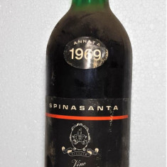 98- RISERVA VINO , SPINASANTA, CAPO ROSSO, SICILIA, vendemmia 1969 cl 72 gr 12