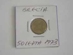 C50 - Moneda foarte veche - Grecia ante euro - 50 lepta - 1973