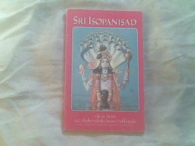 Sri Isopanisad-A.C.Swami Prabhupada foto