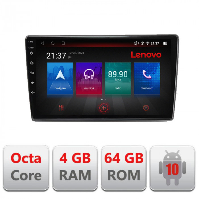 Navigatie dedicata Hyundai I40 Android radio gps internet Lenovo Octa Core 4+64 LTE kit-i40+EDT-E509-PRO CarStore Technology