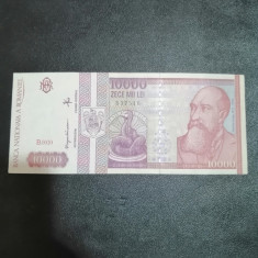 Bancnota ZECE MII LEI - 10.000 Lei - Februarie 1994, circulata