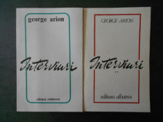 GEORGE ARION - INTERVIURI 2 volume foto