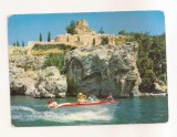 FA157 - Carte Postala - MACEDONIA - Ohrid. Sv. Jovan Kaneo, circulata