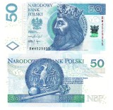 Polonia 50 Zlotych 2017 P-185b UNC Bancnota Straina Europa