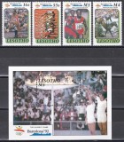 Lesotho 1990 - Jocurile Olimpice - Barcelona, Serie + Colita, MNH