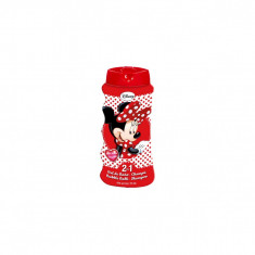 Gel de dus si sampon 2 in 1, Minnie Mouse, Fetite, 475 ml