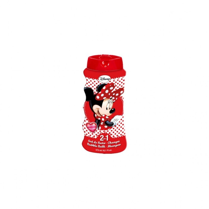 Gel de dus si sampon 2 in 1, Minnie Mouse, Fetite, 475 ml