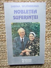 Nobletea suferintei - Sabina Wurmbrand, 1992 foto