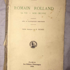 Romain Rolland: sa vie, son oeuvre: avec 10 illustrations hors texte/ St. Zweig