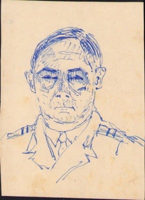 A1699 Schiță de Dimitrie &amp;bdquo;Puiu&amp;rdquo; Eitel, nesemnată foto