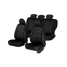 Huse scaune cu insertii piele dedicate VW POLO (2002 - 2009)