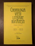 Andrei Grigor (coord.) - Cronologia vieții literare rom&acirc;nești (Perioada postbelică V / 5 - 1951-1953)