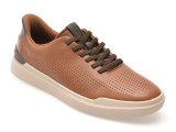 Pantofi sport SKECHERS maro, OWEN, din piele ecologica