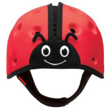 Casca protectie bebelusi cu spuma flexibila Baby Ladybird, 7 - 24 luni, Rosie, Safehead