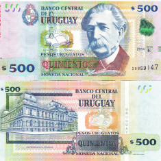 Uruguay 500 Pesos Uruguayos 2014 P-97a UNC