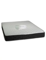 Set Saltea ortopedica, Praga 160x200x22 cm, cu plasa de arcuri tip Bonell, box spring system, fermitate medie, sistem de aerisire perimetral, Saltsib