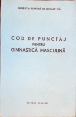 COD DE PUNCTAJ PENTRU GIMNASTICA MASCULINA-FEDERATIA ROMANA DE GIMNASTICA-266007