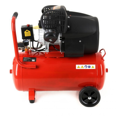 Compresor de aer industrial 50litri, 3kW, 2 cilindri 320l/min KraftDele KD1484 foto