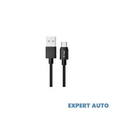 Cablu de date type c , v-tac, seria silver, negru, 1m cod: vt-5322 Alta marca Alt model #7, Array